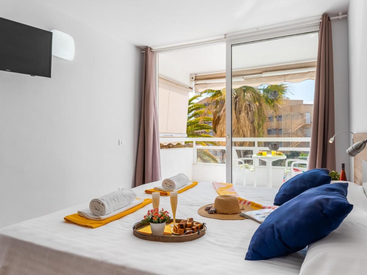 302 Modern, Light, Comfortable Studio With Swimming Pool Playa de las Americas  Exterior photo
